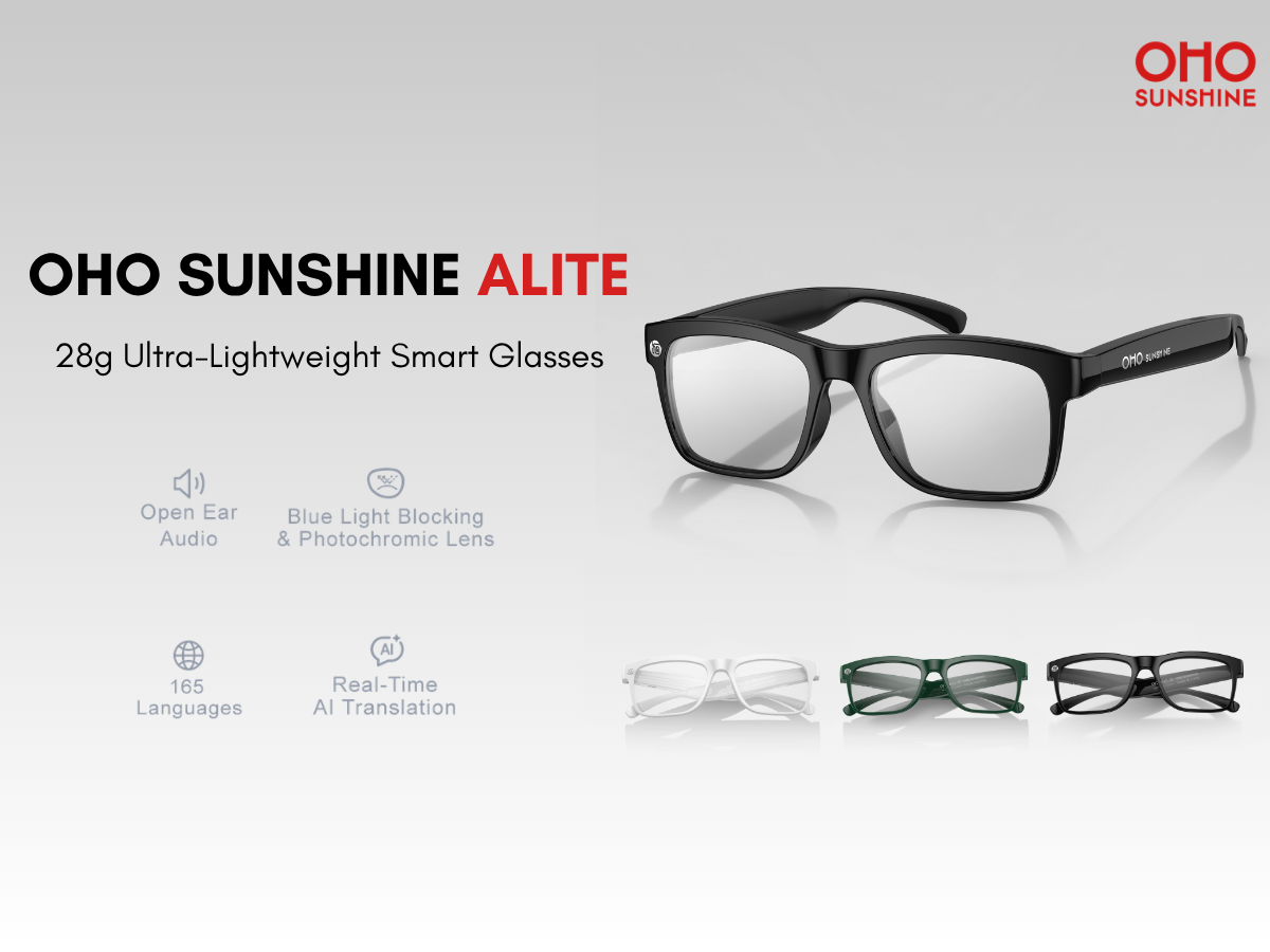 OhO Sunshine Smart Camera Glasses Giveaway