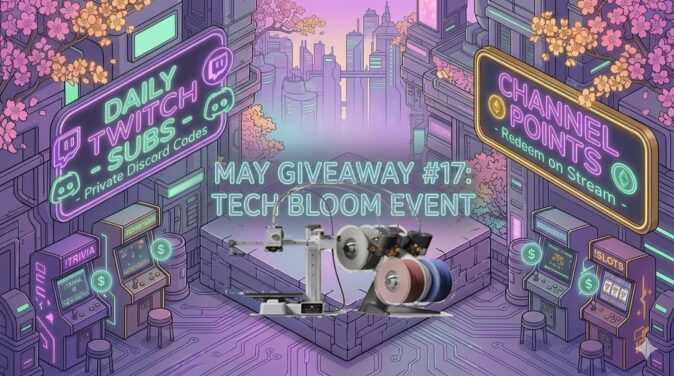 AUGUST TECH BLOOM GIVEAWAY #20