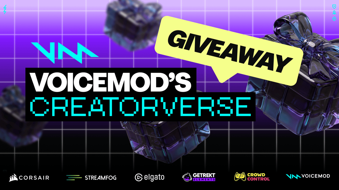 Voicemod CreatorVerse Giveaway