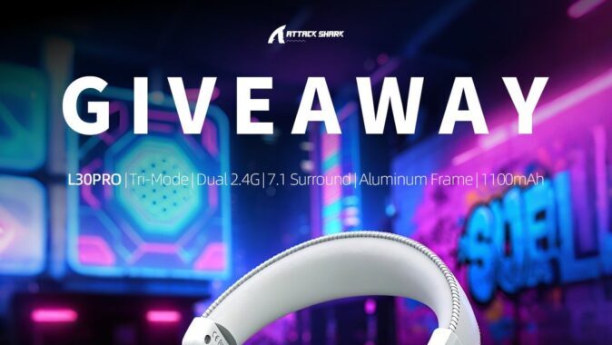 ATTACK SHARK L30PRO Headset Giveaway