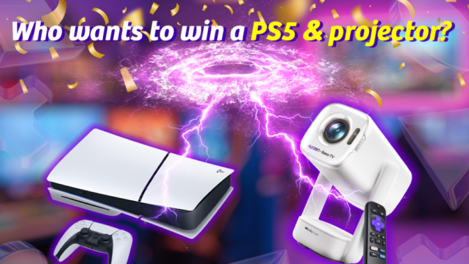 PS5 and Projector Giveaway