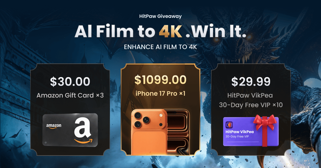 HitPaw iPhone 17 Pro Giveaway