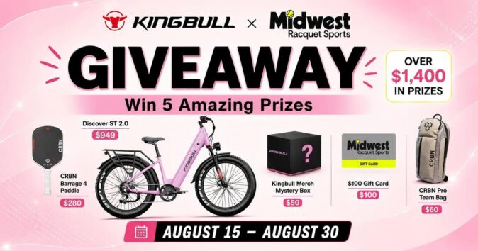 Kingbull x Midwest Racquet Sports Giveaway