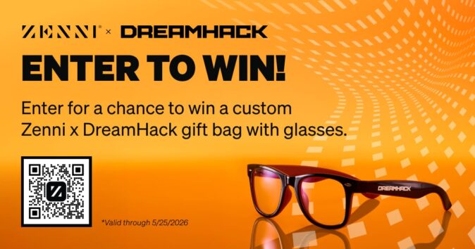Zenni x DreamHack 2026 Eyewear Bundle Giveaway