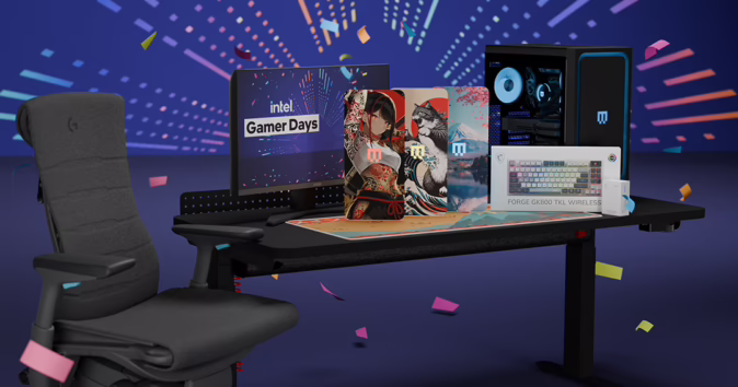 Intel Gamer Days Giveaway: Full MAINGEAR Gaming Setup