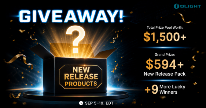 New Olight Product $1,500+ in Prizes Giveaway