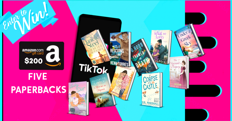 Book Throne September TikTok Giveaway