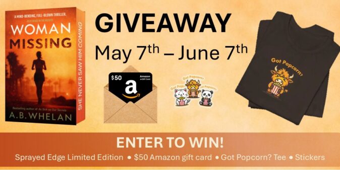 A.B. Whelan $50 Amazon Gift Card Giveaway