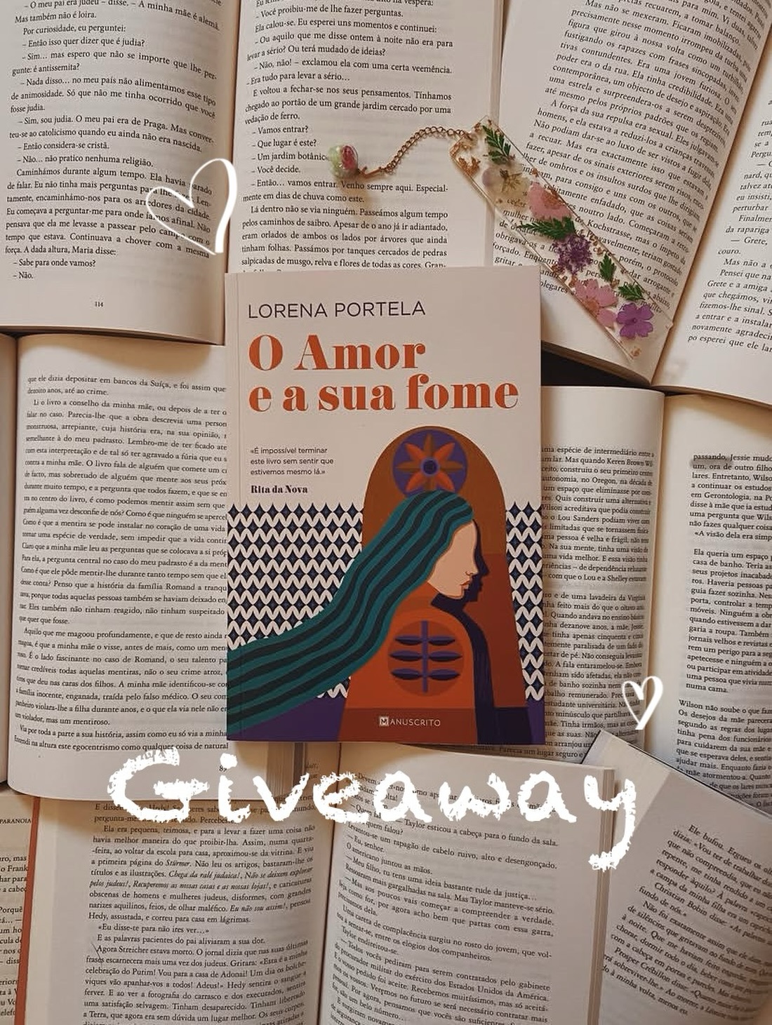 «Amor e a sua fome», de Lorena Portela — livrodascinco