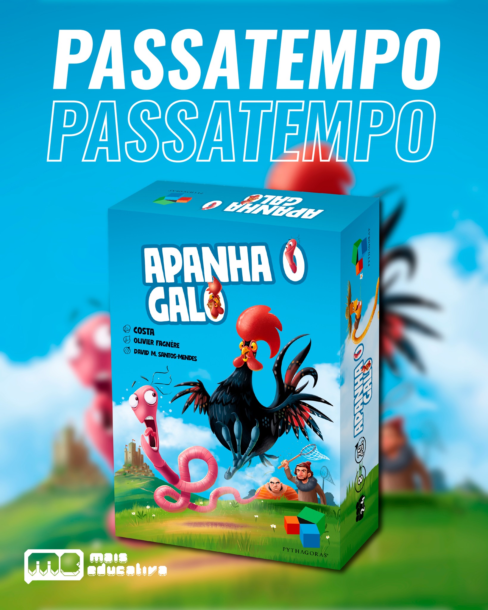 Passatempo Apanha o Galo — Mais Educativa