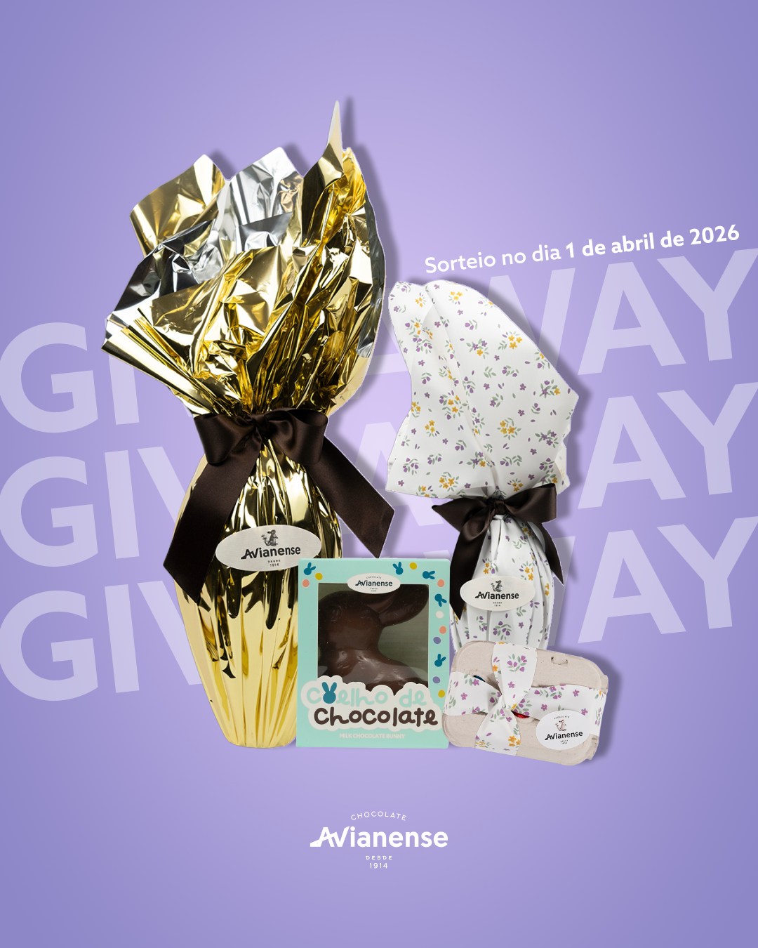 Passatempo de Páscoa — Chocolates Avianense