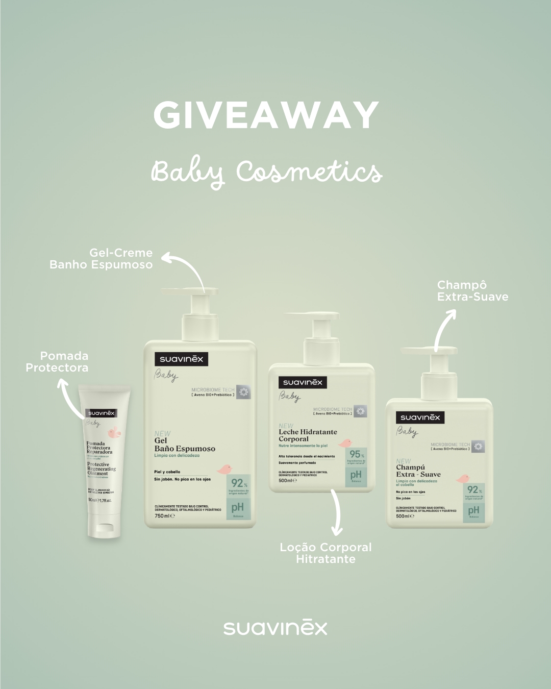 Passatempo Baby Cosmetics — Suavinex Portugal
