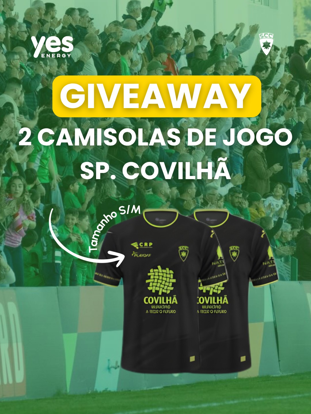 Passatempo Camisola SC Covilhã — Yes Energy