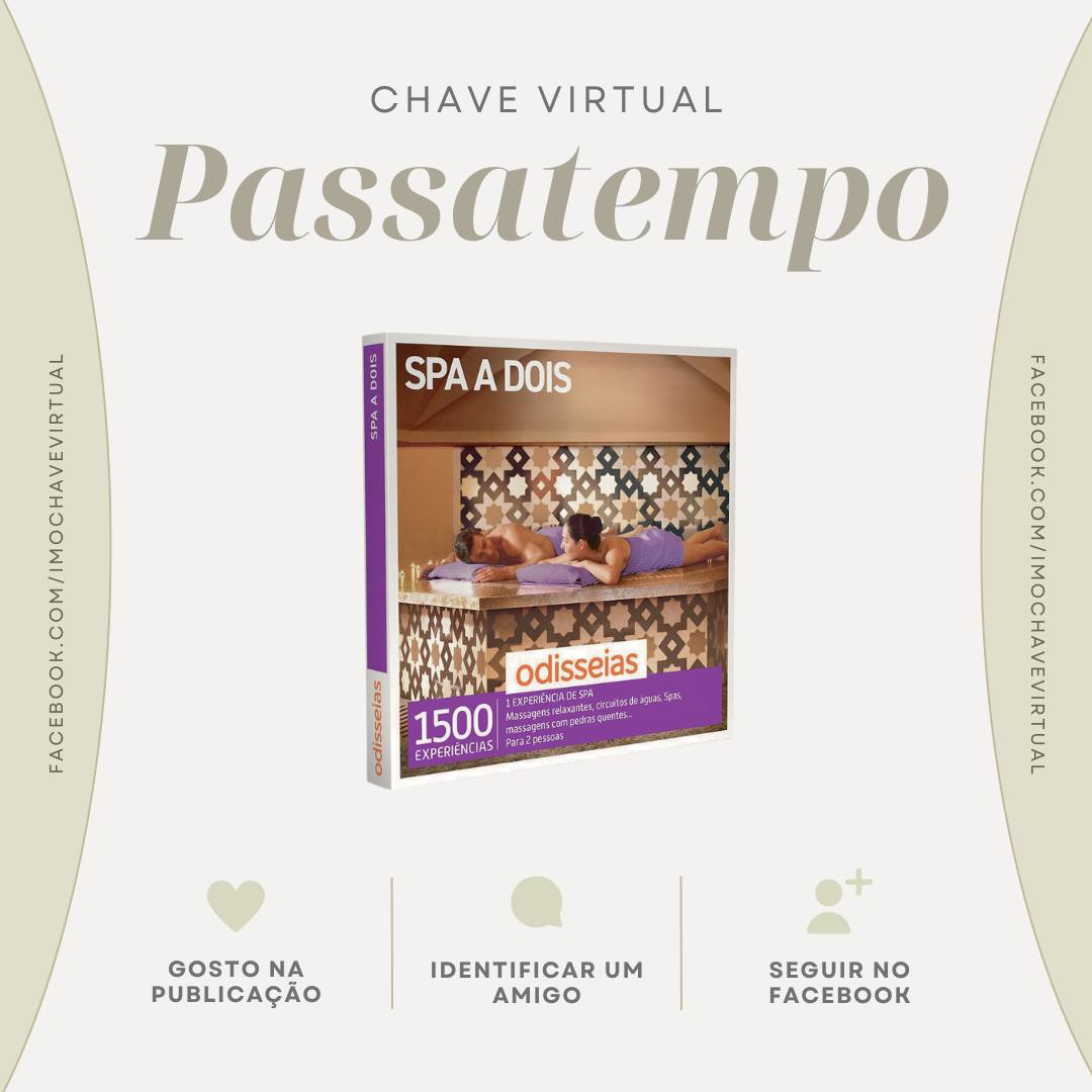 Experiência Spa a Dois - A Chave Virtual