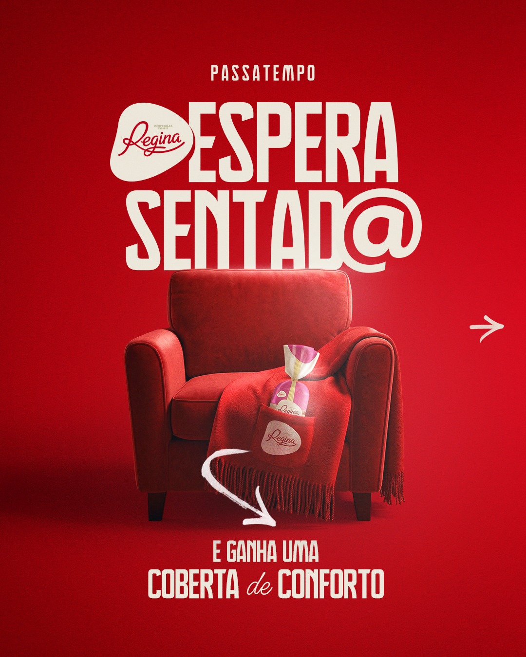 Passatempo Espera Sentado — Chocolates Regina