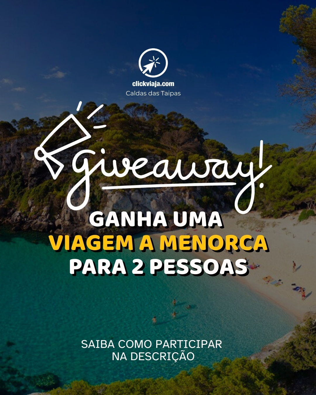 Passatempo Viagem a Menorca — Clickviaja