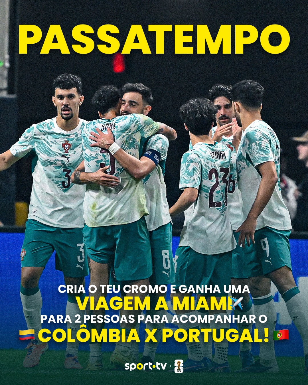Portugal vs Colômbia — Sport TV