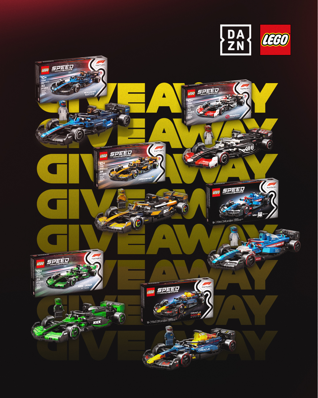 Passatempo LEGO Speed Champions - DAZN