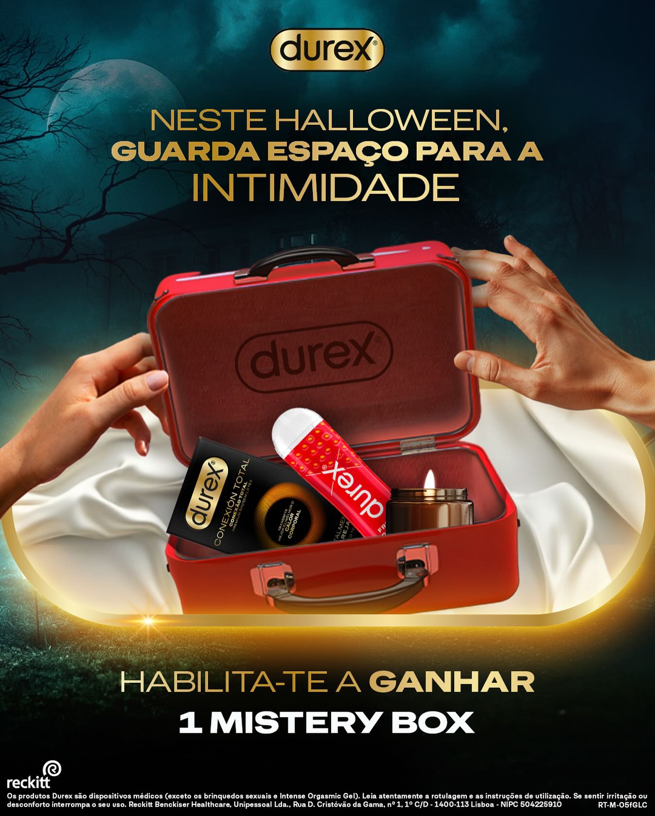 Passatempo Halloween - Durex