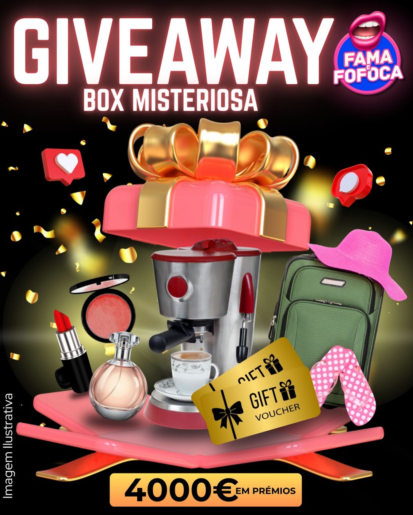 Box Misteriosa FamaeFofoca