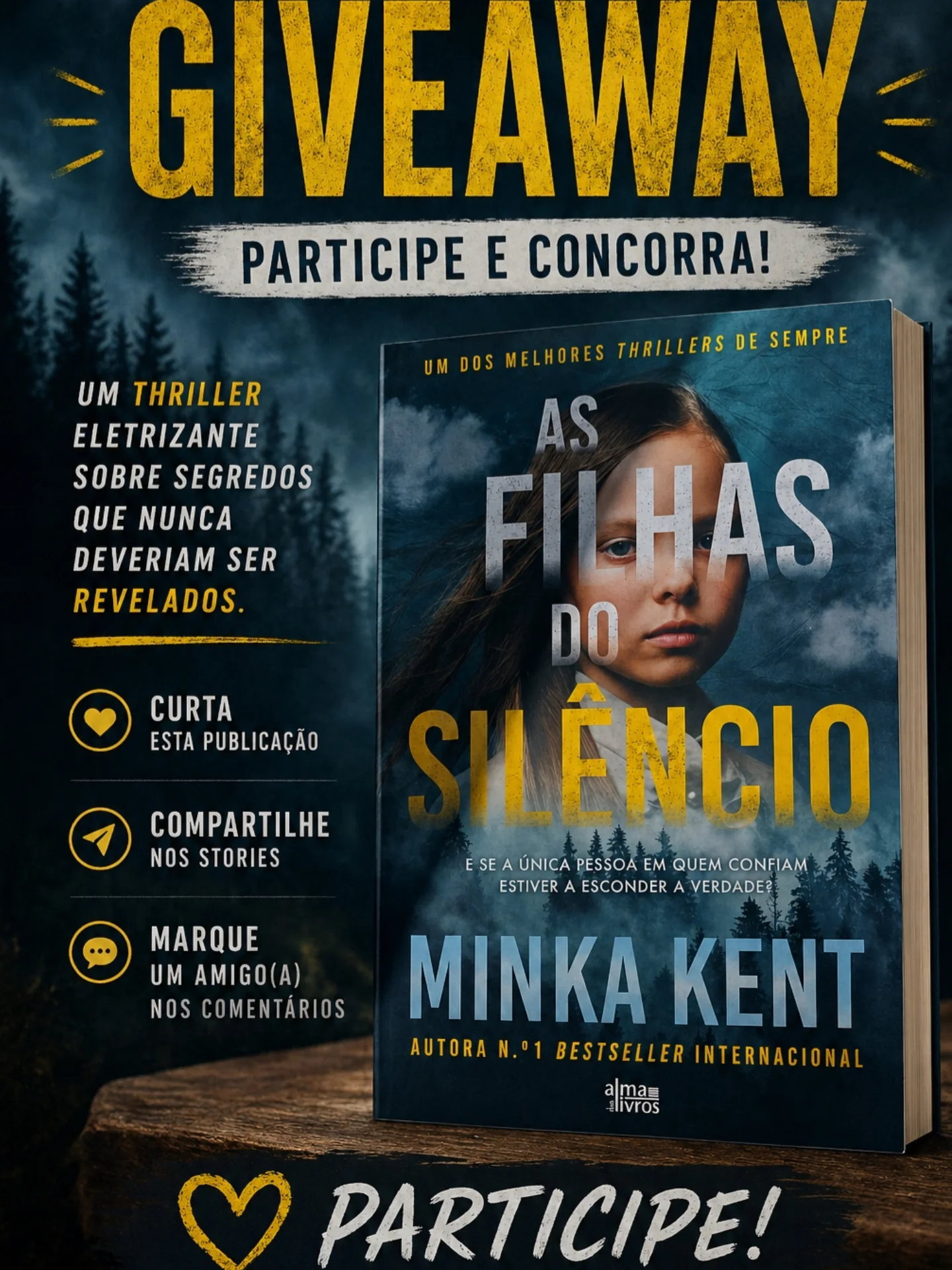 «As Filhas do Silêncio», de Minka Kent