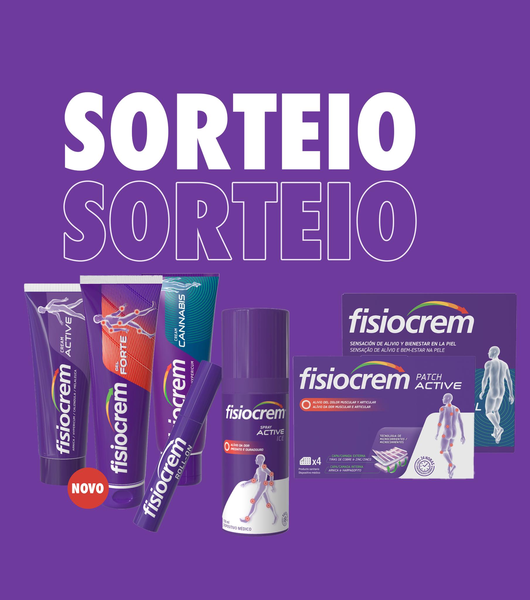 Passatempo de Outubro Fisiocrem