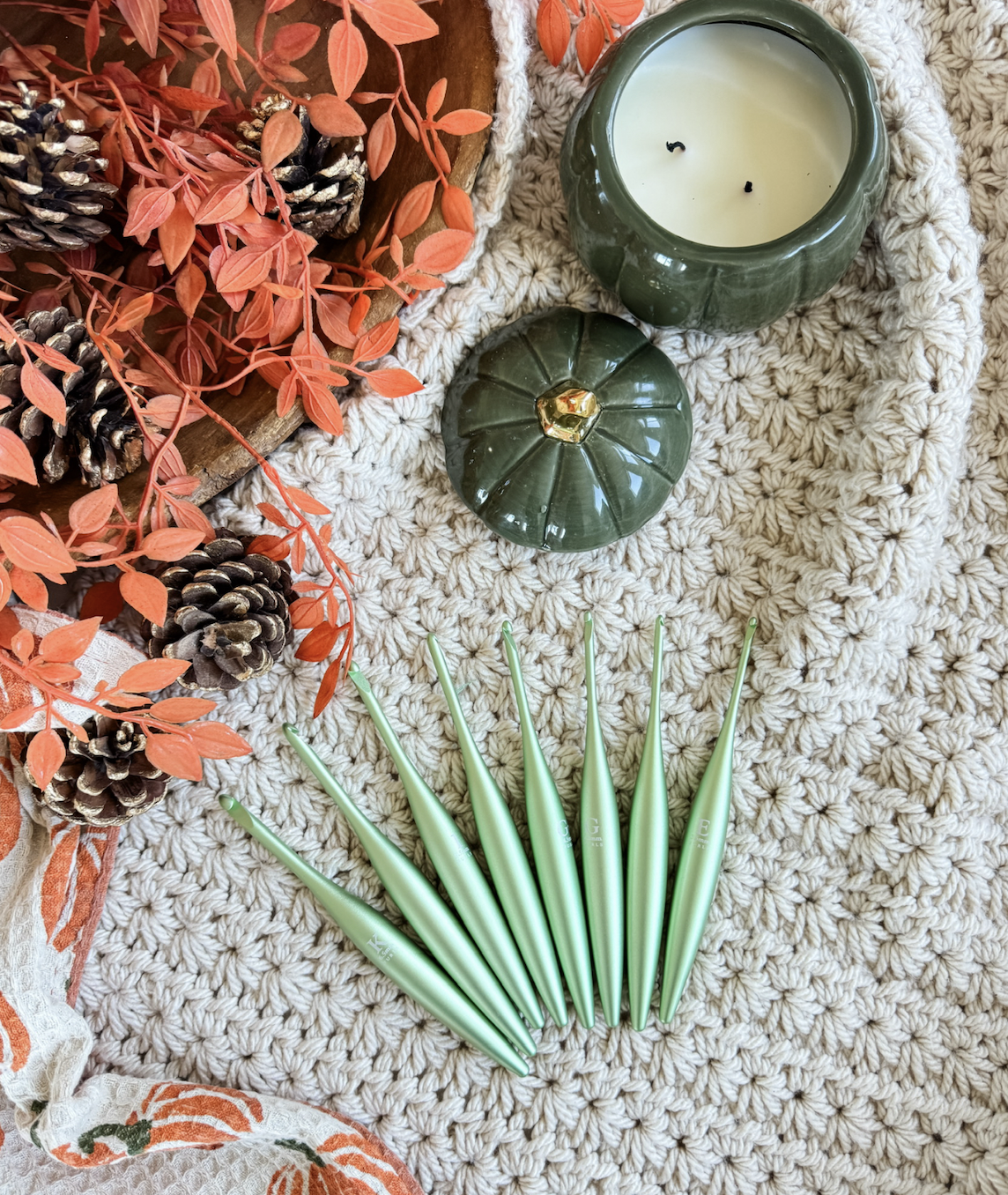 Furls Pistachio Crochet Hooks