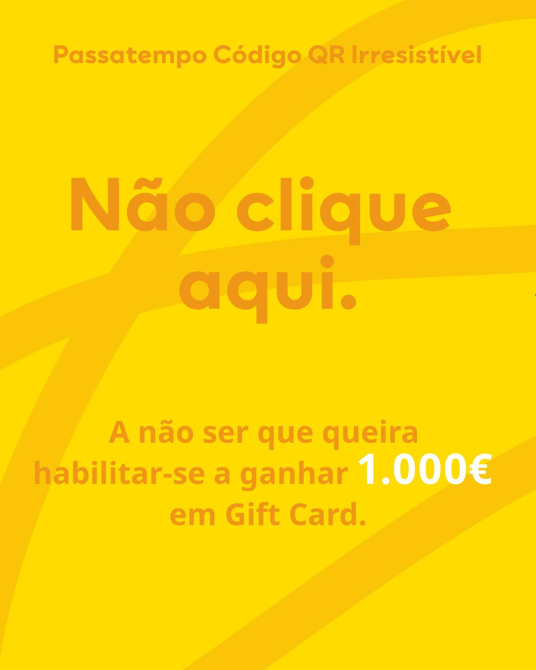 Passatempo Gift Card de 1000€ — MAR Shopping Matosinhos