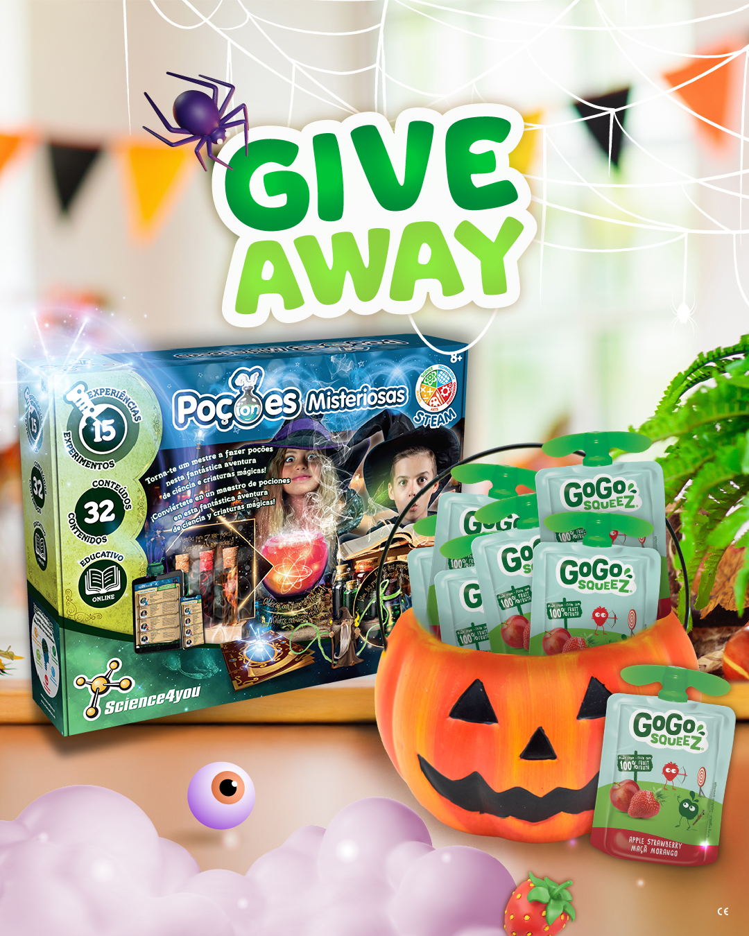 Passatempo Halloween Science4you