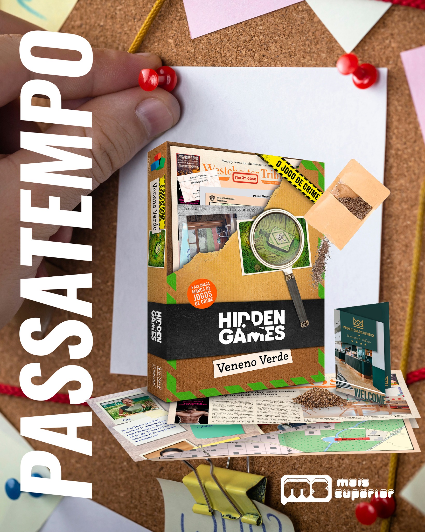 Passatempo Hidden Games: Veneno Verde — Mais Superior