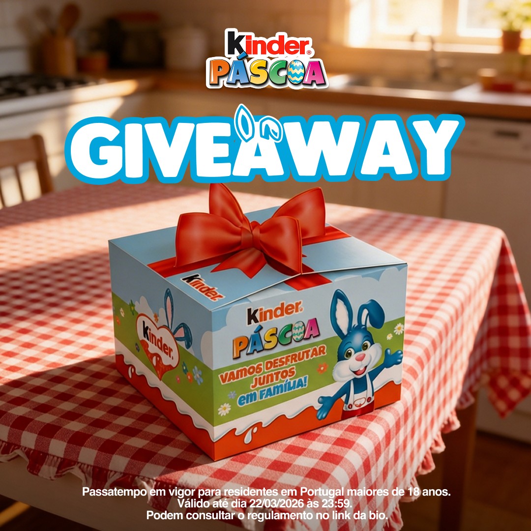Passatempo de Páscoa — Kinder Portugal