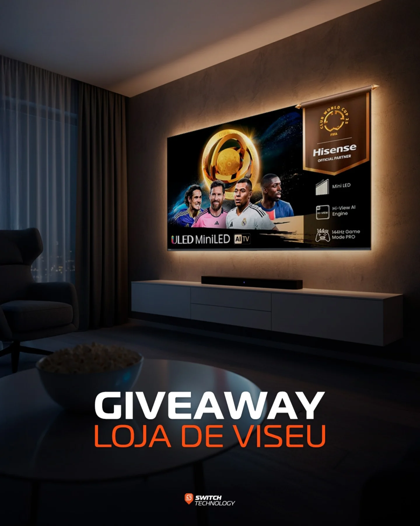 TV Hisense Switch Technology