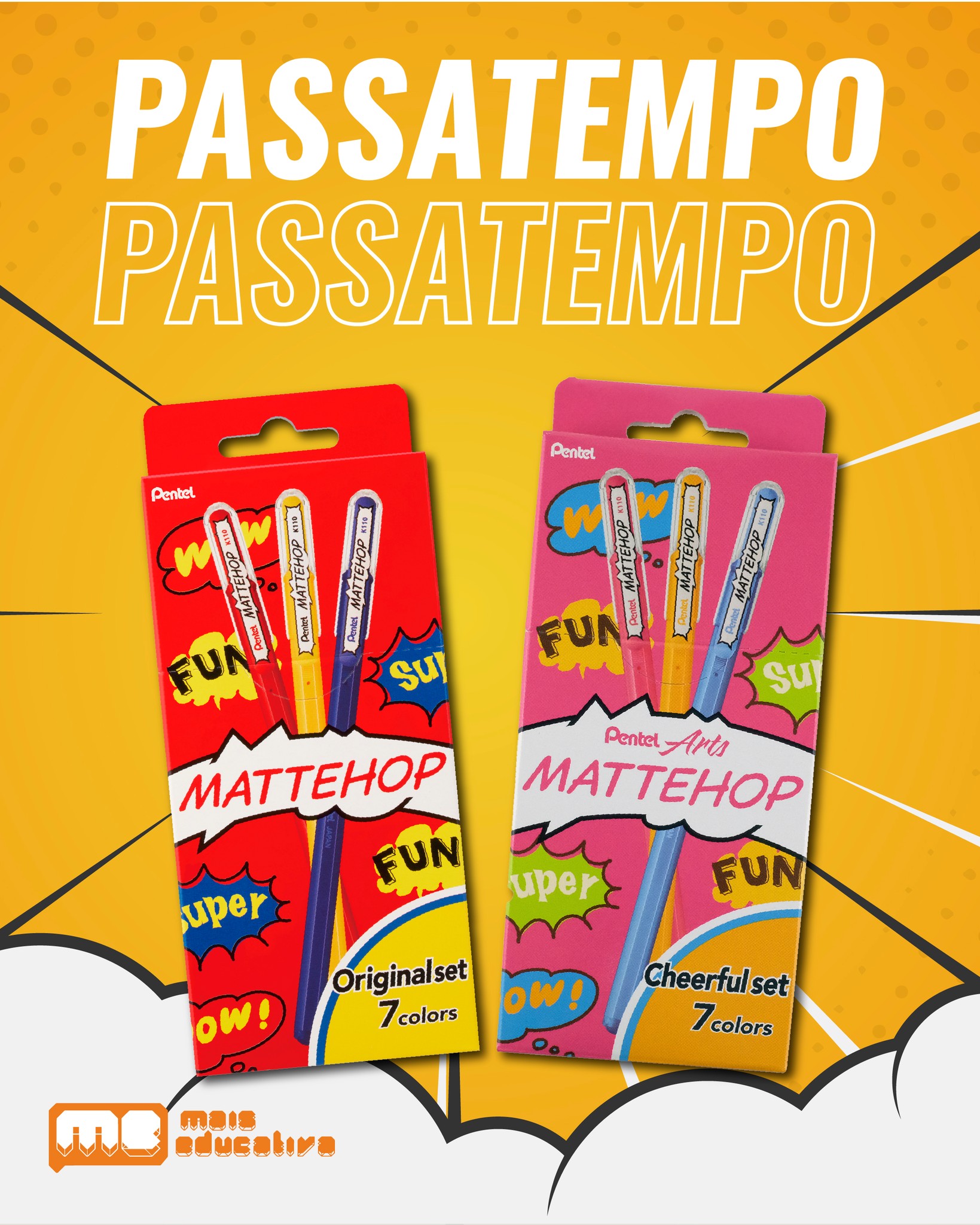 Passatempo Mattehop — Mais Educativa + Cascais Oficial