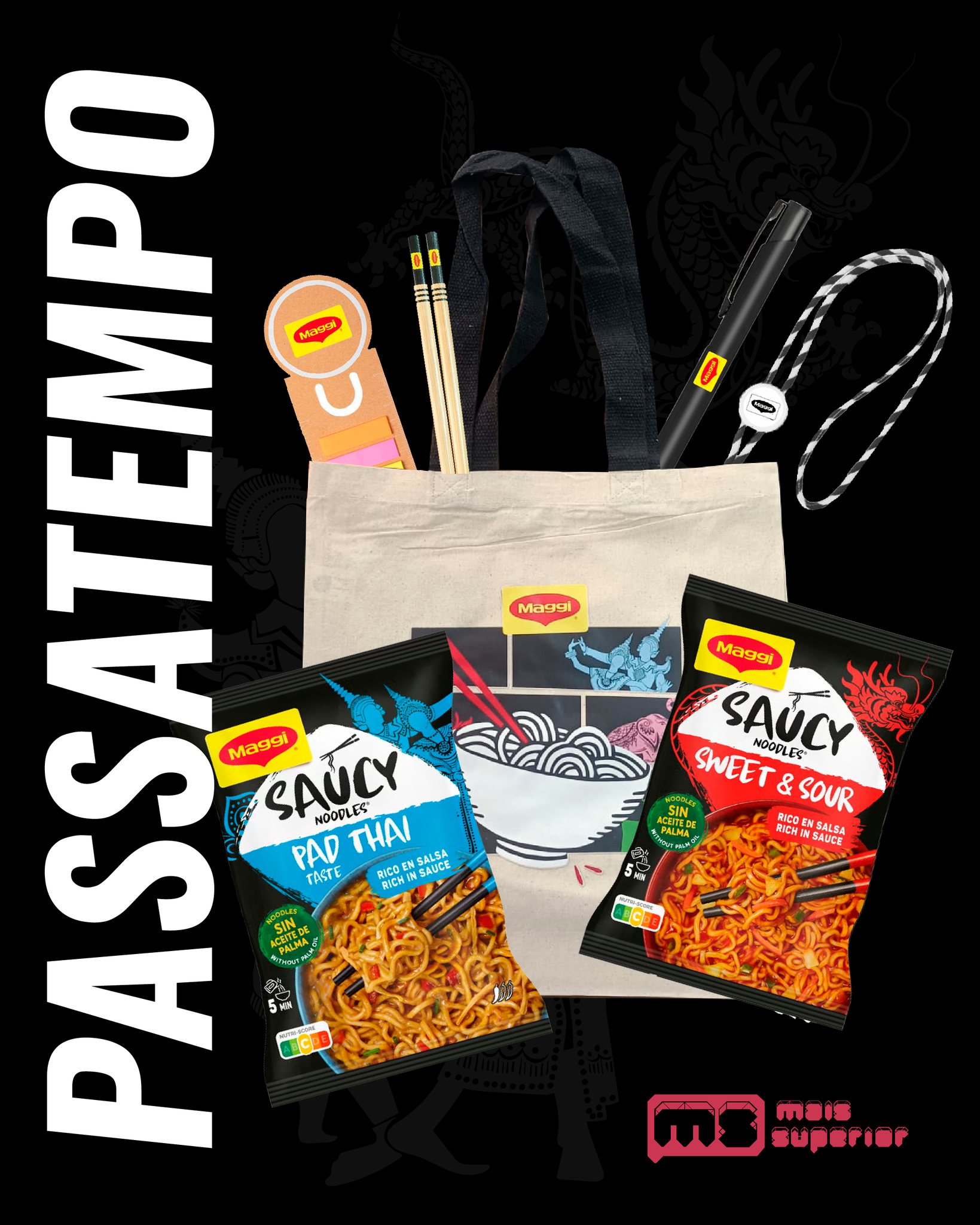 Passatempo Saucy Maggi - Mais Superior