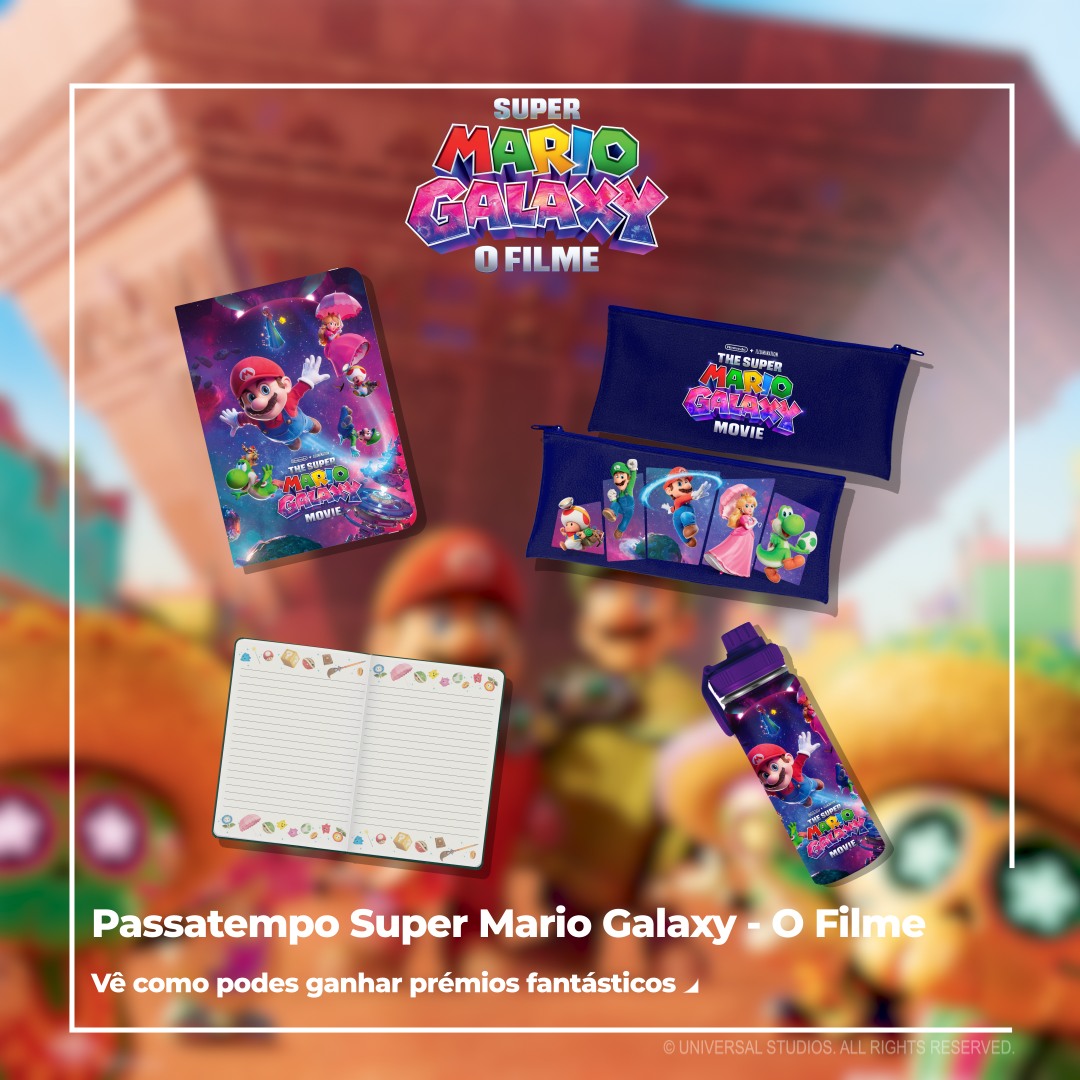 Passatempo Super Mario Galaxy — O Filme — Canal Cinemundo