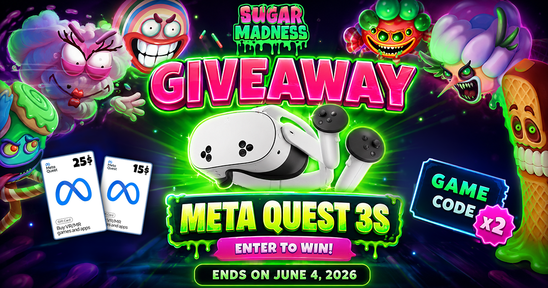 Sugar Mess Meta Quest 3S Giveaway
