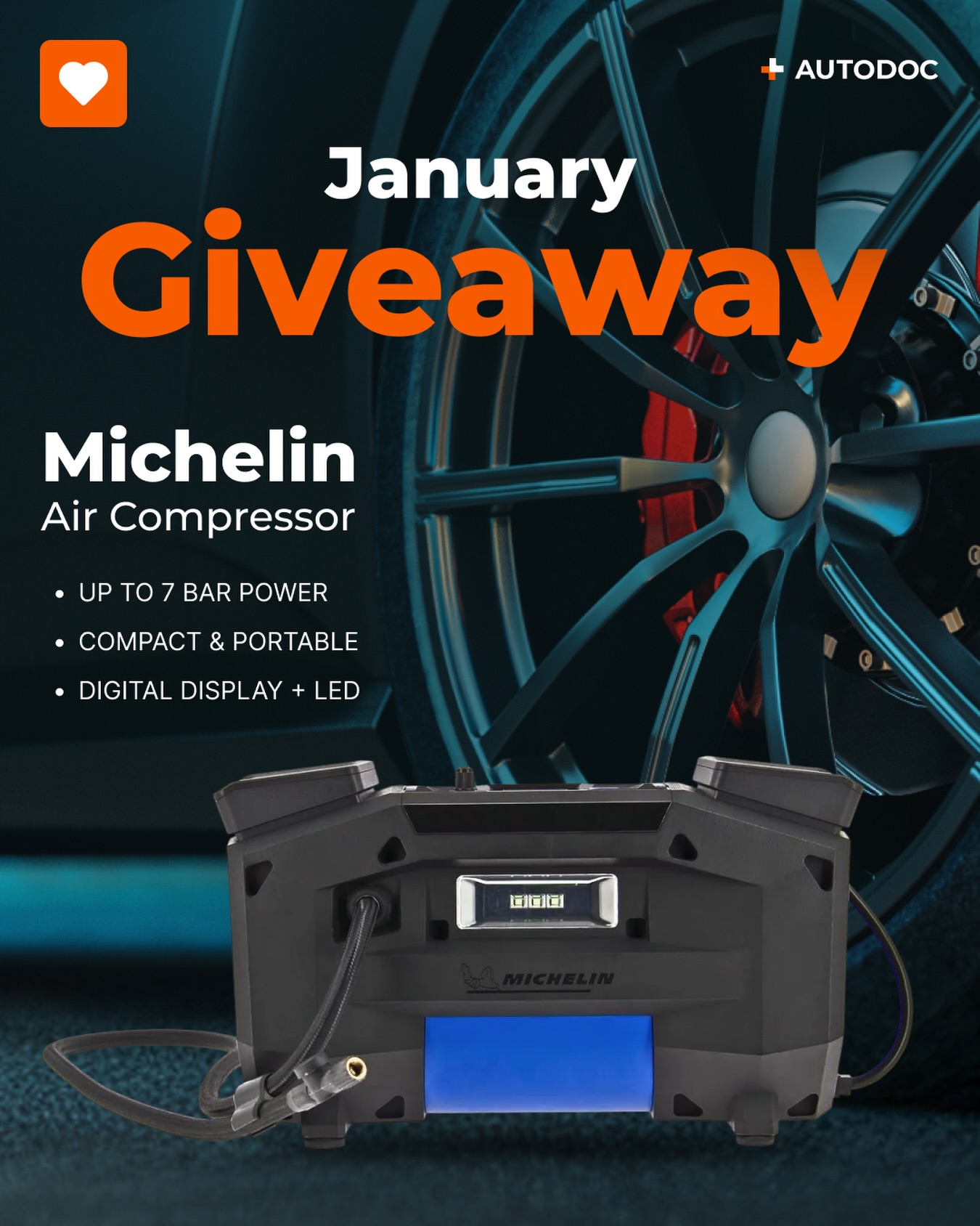 Michelin Air Compressor Giveaway