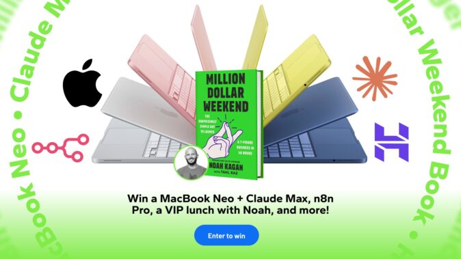 AppSumo MacBook Neo Million Dollar Business Giveaway