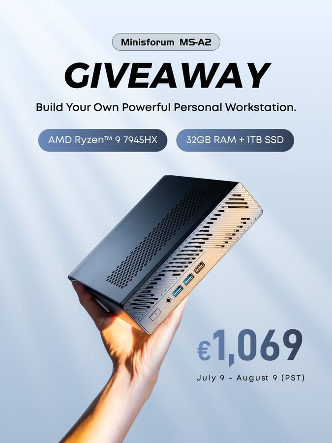 Minisforum MS-A2 Workstation