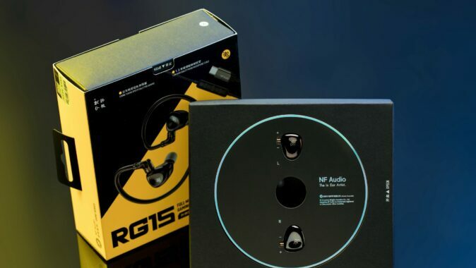 NF ACOUS RG15 Black Edition Gaming IEMs