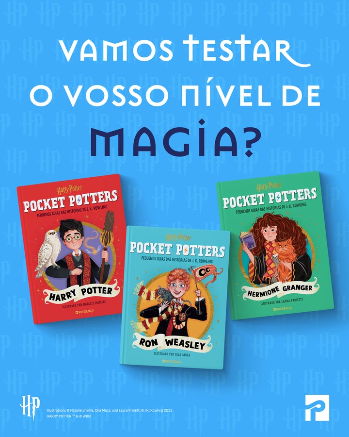 Passatempo Pocket Potters — Editorial Presença