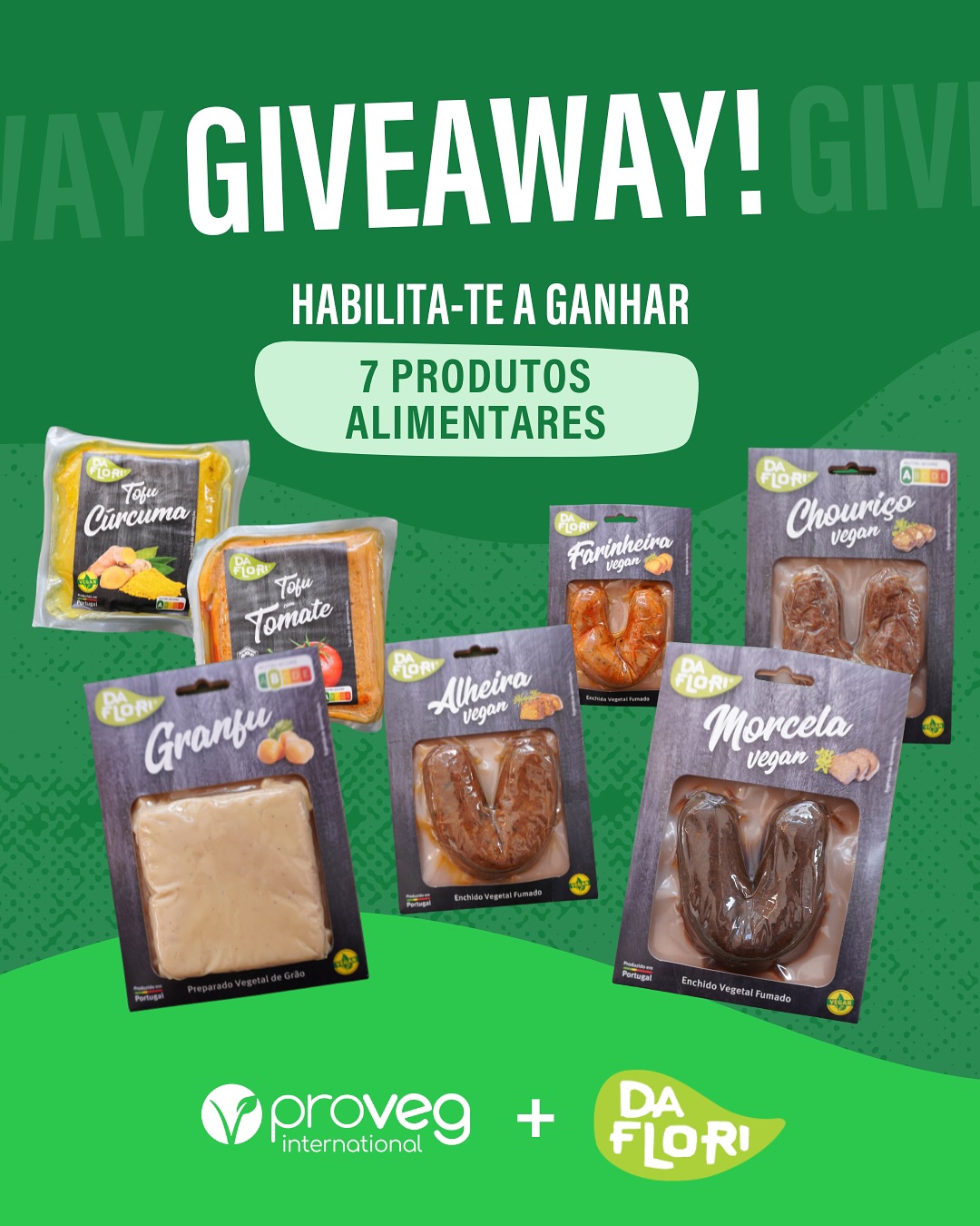 Giveaway Daflori ProVeg
