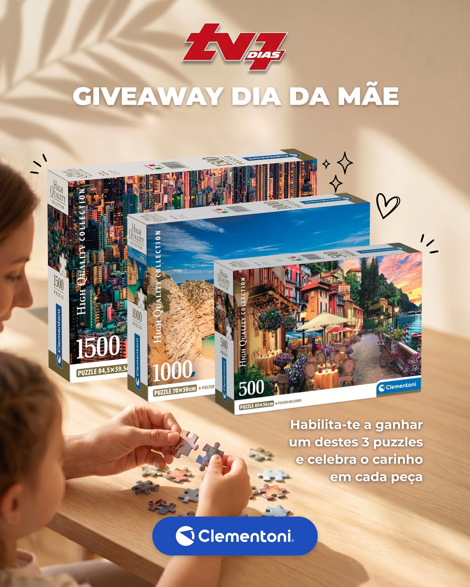 Passatempo Dia da Mãe — Revista TV7 Dias