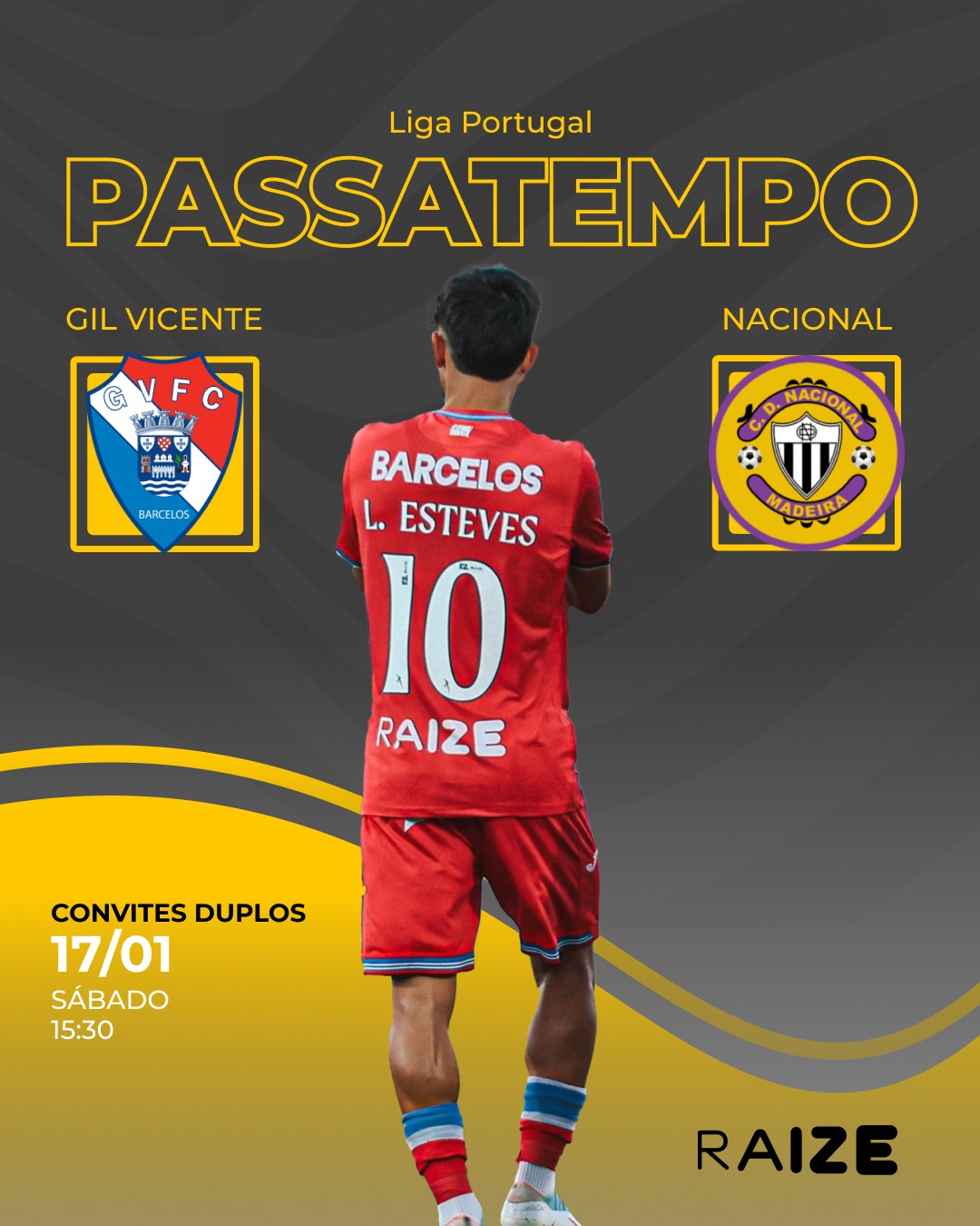 Gil Vicente vs Nacional - RAIZE