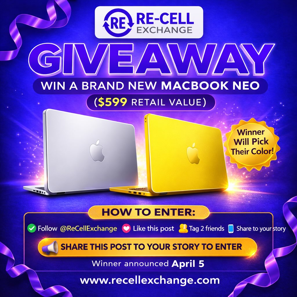 MacBook Neo Giveaway