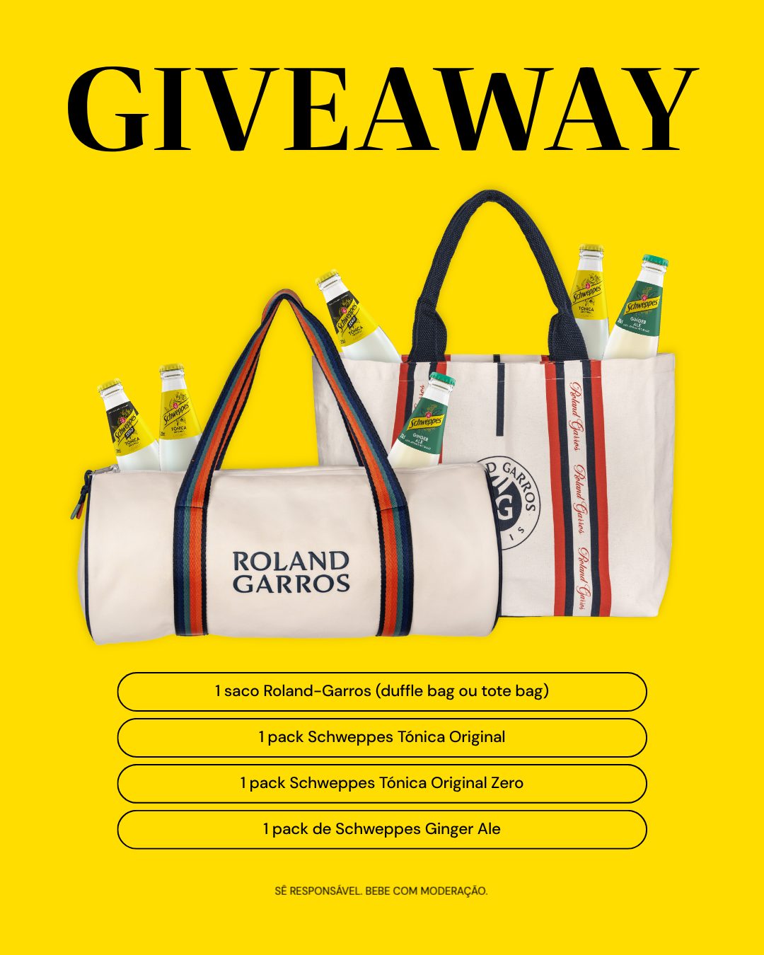 Passatempo Roland-Garros — Schweppes Portugal