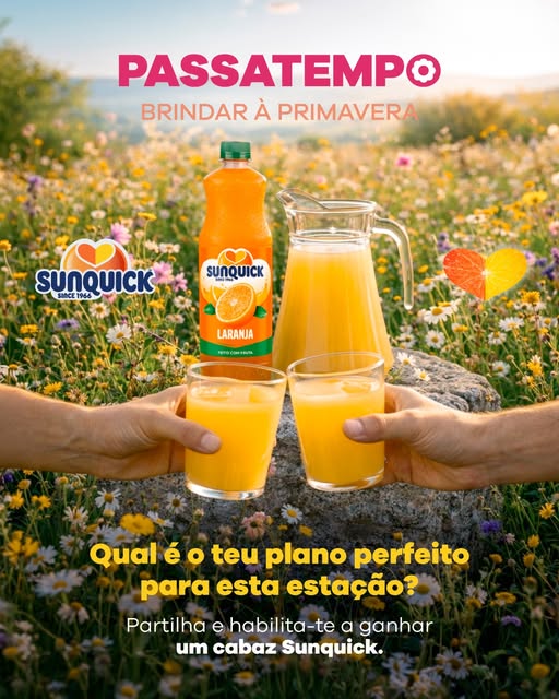 Giveaway Sunquick — Cabaz de Produtos