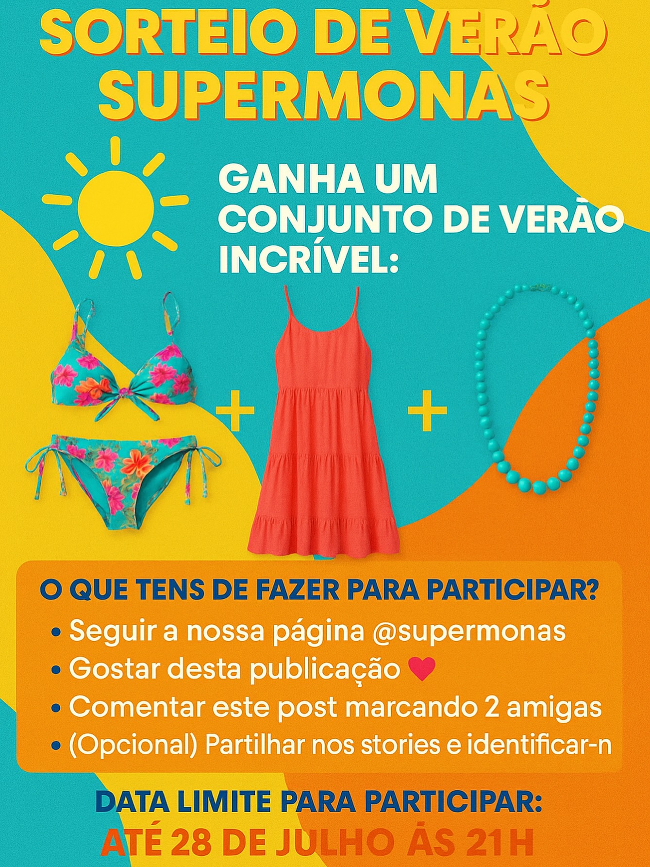 Giveaway Supermonas Verão