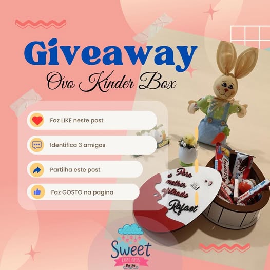 Sorteio de Páscoa Sweet Dreams By Lilly