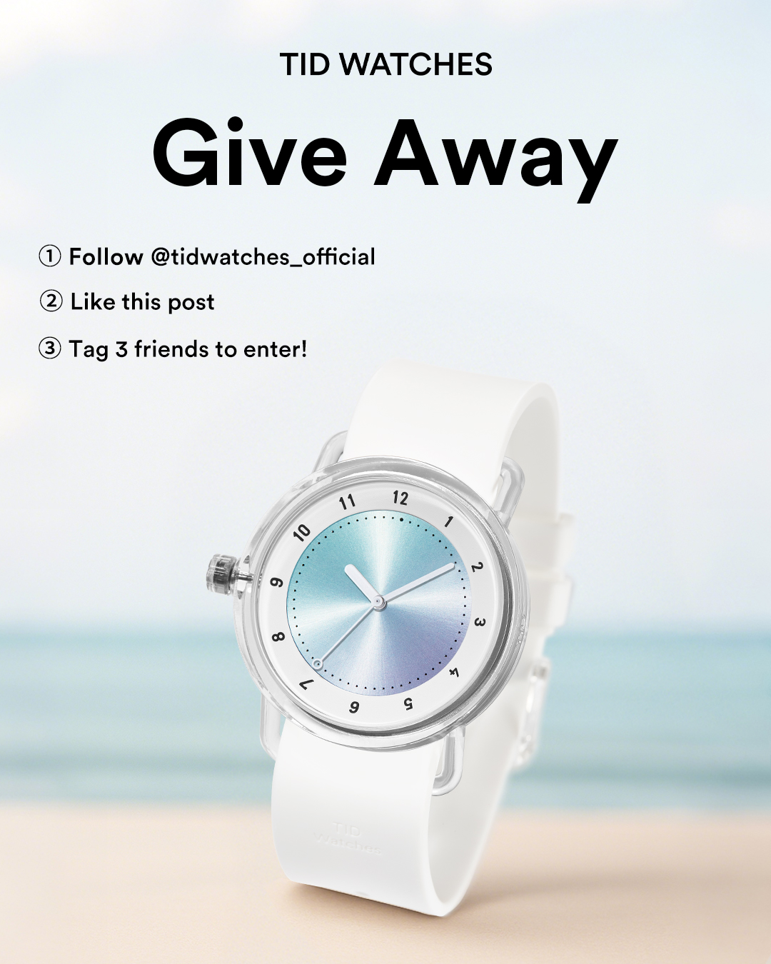 TID No.3 Watch Giveaway
